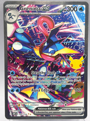 Pokémon - Greninja Ex 148/128 30TH Celebrations