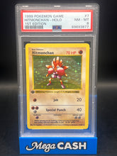 PSA 8 1ST Edition Shadowless Hitmonchan 7/102