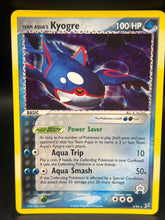 Team Aqua’s Kyogre Holo 3/95 Ex Team Magma’s VS Team Aqua
