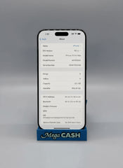 APPLE IPHONE 16 PRO MAX - 512GB - UNLOCKED NETWORK -