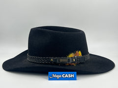 Akubra Imperial Quality Pure Fur Felt Hat - Size 56