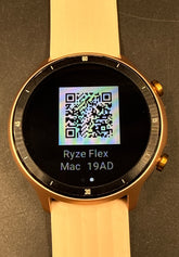 RYZE - Flex Fitness & Wellbeing Smart Watch - (Rose Gold/Pink)