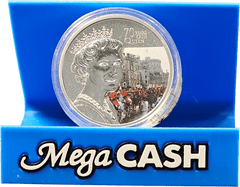 1 Crown - Elizabeth II Platinum Jubilee - Windsor Castle - Platinum Plated - Mega Cash Sydney
