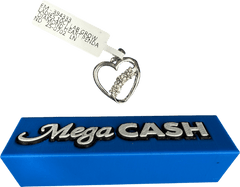 10ct Lab Grown Diamond Heart Pendant - Mega Cash Sydney
