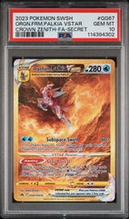 Pokemon - PSA 10 Palkia Vstar GG67/GG70 Crown Zenith