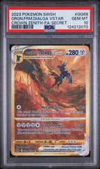 Pokemon - PSA 10 Dialga Vstar GG68/GG70 Crown Zenith