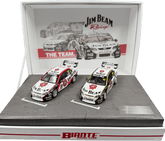 1:43 Biante Jim Beam Racing - 2009 Ford FG Falcon Twin Set - Mega Cash Sydney