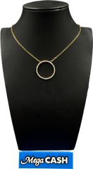 14ct Diamond Necklace 6.7gms - Mega Cash Sydney
