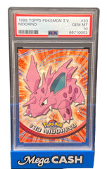 Pokémon PSA 10 Topps Nidorino #33