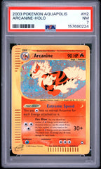 Pokemon - PSA 7 Arcanine H2/H32 Aquapolis