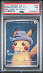 Pokémon - PSA 9 Pikachu with Grey Felt Hat SVP 085