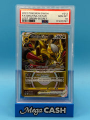Pokémon 2022 Giratina V Star FA Secret - Lost Origin - PSA GEM MT 10