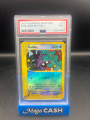 PSA 9 SHELLDER REV 129/165 EXPEDITION