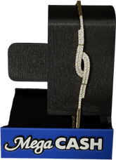 18ct Cubic Bracelet 9.2gms - Mega Cash Sydney