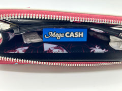 Loungefly Spider-Gwen zip around wallet with Spider-Gwen lining