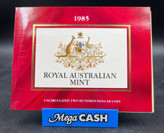 1985 22 Carat Uncirculated $200 Coin - Mega Cash Sydney