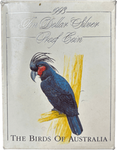 1993 Palm Cockatoo $10 Silver Proof Coin The Birds Of Australia - Mega Cash Sydney