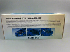 AUTOart MILLENNIUM NISSAN SKYLINE GT-R (R34) V-SPEC II MODEL CAR 1:18 SCALE