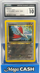 Pokémon - CGC 10 Skarmory 1ST Edition 23/64 Neo Revelation