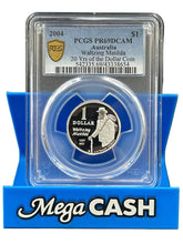 2004 PCGS PR69DCAM Waltzing Matilda 20 Years Of The Dollar Coin - Mega Cash Sydney