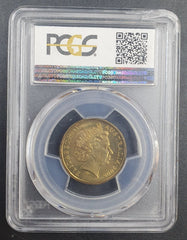 2006 - C - $1 Australian 50 Years of Television Counterstamp - PCGS MS67 - Mega Cash Sydney