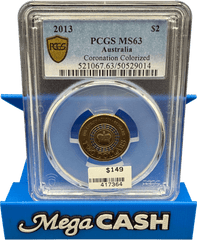 2013 $2 Coronation MS63 - Mega Cash Sydney