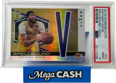 2019 Donruss Elite Anthony Davis Spellbound Gold 32 “V” - PSA 9 - Mega Cash Sydney