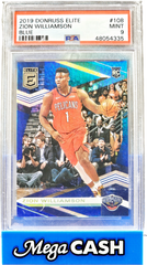 2019 Donruss Elite Zion Williamson Blue PSA 9 - Mega Cash Sydney