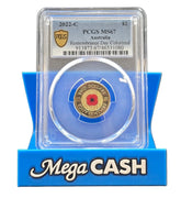 2022-C PCGS MS67 Remembrance Day Colorized - Red Poppy Coloured $2 Coin - Mega Cash Sydney