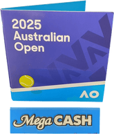 2025 Mens Australian Open Tennis $2 Privy Mark Coin Coloured - Mega Cash Sydney
