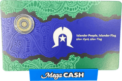 2025 RAM Islander People, Flag Carded 'C' Uncirculated $2 Coin - Mega Cash Sydney
