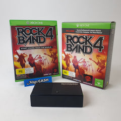 ROCK BAND 4 - XBOX ONE - Includes Game & Legacy Game Controller Adapter