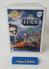 Titans - Nightwing Pop - 1514 - Pop Television - Signed