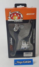 Moto-Master Pivot MX Lever Set - KTM/HQV/GAS/GAS - Black (101392)
