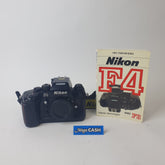 NIKON F4 SLR Film Camera Body Only + Manual