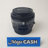 Nikon AF Nikkor 50mm f/1.4 Camera Lens