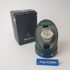 Citizen - Eco Drive Titanium Chronograph - B612-S080894 - Mens Watch