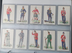 TOBACCO COLLECTABLE CARDS - Soldiers / Military / etc - LARGE ASSORTMENT