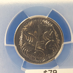 2016 - 5c 50 Yrs Decimal Currency - PCGS MS67