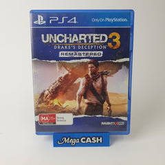 Uncharted 3 - Drake's Deception - Remastered - PlayStation 4 PS4 Game