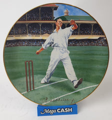 BRADFORD EXCHANGE PLATE BILL OREILLY AUSTRALIAS CRICKETING GREATS