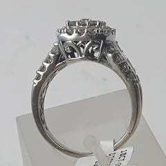 LADIES 10CT DIAMOND RING 6.2GMS Ring Size O / 7.5 US