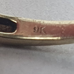 LADIES 9CT DIAMOND RING 2.0GMS Ring Size Q / 8.5 US