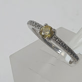 LADIES SILVER RING 1.8GMS Ring Size K / 6 US