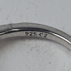 LADIES SILVER RING 1.8GMS Ring Size K / 6 US