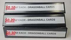 BULK Dragon Ball Z Card Folder Lot + Vintage Cards