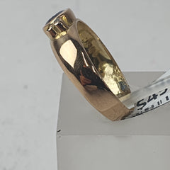 LADIES 9CT DIAMOND RING 3.1GMS Ring Size S 1/2 / 9.5 US