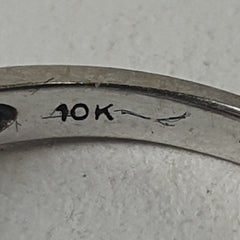 LADIES 10CT DIAMOND RING 2.3GMS Ring Size J 1/2 / 5.5 US