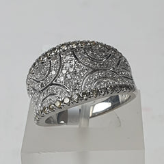 LADIES 10CT DIAMOND 6.5GMS Ring Size N / 7 US