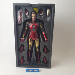 HOT TOYS FIGURINE - AVENGERS END GAME IRON MAN MARK LXXXV BATTLE DAMAGED VERSION / IN BOX WITH ALL ACCESSORIES - MMS543 D33